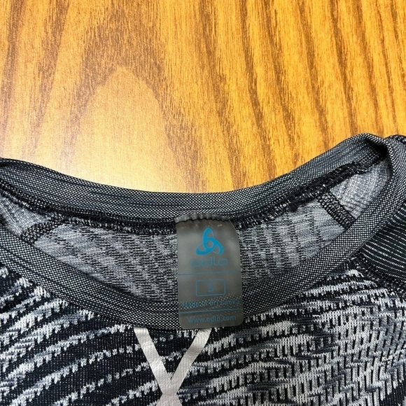 ODLO Blackcomb Eco Crew Neck Long-Sleeve Top Women’s Small Running - Picture 2 of 5